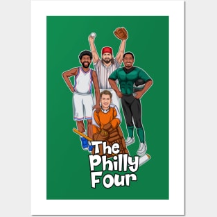 The New Philly Four Posters and Art